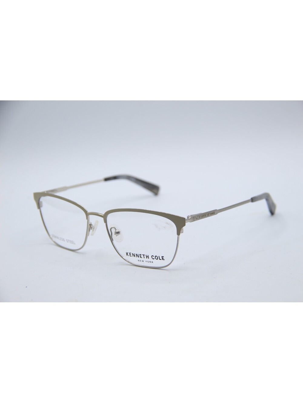 Kenneth Cole New York Kc0275 020 White Gold Gray Authentic Eyeglasses 54-16